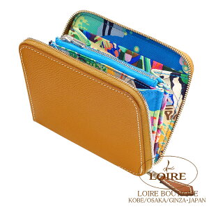 GX AUbv VNC RpNg S[h×u[Ch Gv\×VN Vo[ HERMES Azap Silkin CompactGOLD(37)/BLEU HYDRA(T7) Epsom/Silk Silver