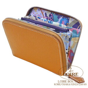 GX AUbv VNC RpNg S[h×JVX Gv\×VN Vo[ HERMES Azap Silkin CompactGOLD(37)/CASSIS(N5) Epsom/Silk Silver