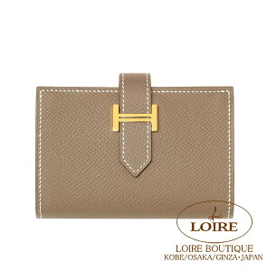 GX xA ~j iRCP[XtJ[hP[Xj GgD[vGv\ S[h HERMES Bearn Mini ETOUPE(18) Epsom Gold