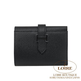 エルメス ベアン コンビネ モノクローム クロ エプソン ブラック金具 HERMES Bearn Combine Monochrome NOIR(89) Epsom Black