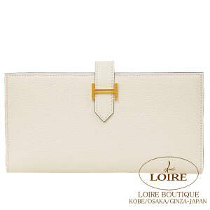 GX xA Xt i^ VF[u S[h HERMES Bearn Soufflet NATA(I2) Chevre Gold