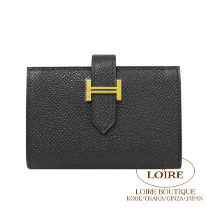 GX xA ~j (RCP[XtJ[hP[X) N Gv\ S[h HERMES Bearn Mini NOIR(89) Epsom Gold