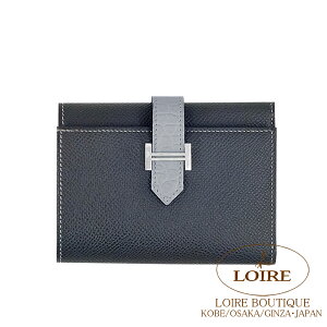 GX xA Rrl ^b`Ot@Cg×OlF Gv\×NR_C AQ[^[}bg Vo[HERMES Bearn Combine Touch GRAPHITE(88)/GRIS NEVE(0W) Epsom/Crocodile Alligator Matte Silver