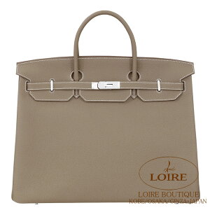 �G�����X �o�[�L�� 40 �G�g�D�[�v �g�S �V���o�[���� HERMES Birkin 40 ETOUPE(18) Togo Silver