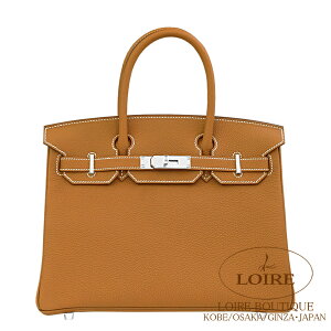 �G�����X �o�[�L�� 30 �S�[���h �g�S �V���o�[���� HERMES Birkin 30 GOLD(37) Togo Silver