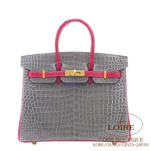 �G�����X �o�[�L�� 25 �p�[�\�i�� �O���g�D�[���g�D���[��x���[�Y�V�F�w���U�[�h (�g�D���e�B�[���O���[) �N���R�_�C�� �|���T�X �S�[���h���� HERMES Birkin 25 GRIS TOURTERELLE(81)/ROSE SHEHERAZADE(J5) Cro