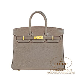 �G�����X �o�[�L�� 25 �G�g�D�[�v �g�S �S�[���h����Birkin 25 ETOUPE(18) Togo Gold