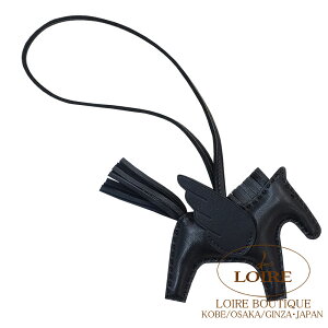 GX fI yKTX PM `[ N AjI×Rbg HERMES GRIGRI RODEO Pegasus PM NOIR(89) Agneau Milo Lambskin