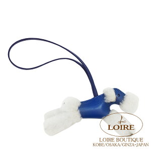 GX ofB `[ u[tX×u[TtB[×GN AjI×[g×Rbg HERMES BUDY Charm BLEU FRANCE(71)/BLEU SAPHIR(73)/ECRU(91) Agneau Milo Lambskin/Mouton/Cotton