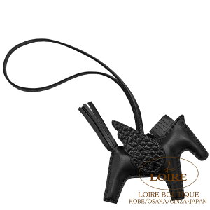 GX fI yKTX ^b` PM `[ N AjI×NR_CAQ[^[}bg×Rbg HERMES GRIGRI RODEO Pegasus PM Touch NOIR(89) Agneau Milo Lambskin/Crocodile Alligator Matte