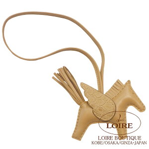 GX fI yKTX^b` PM `[ `C AjI×NR_CAQ[^[}bg×Rbg HERMES GRIGRI RODEO Pegasus PM Touch CHAI(AH) Agneau Milo Lambskin/Crocodile Alligator Matte