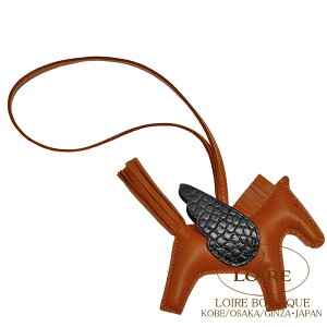 GXfI yKTX ^b` PM `[VGk×NAjI×NR_CAQ[^[}bg×Rbg HERMES GRIGRI RODEO Pegasus PM Touch SIENNE(4E)/NOIR(89)Agneau Milo Lambskin/Crocodile Alligator Matte