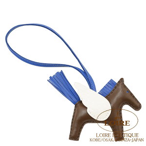 GX fI yKTX PM `[ VR×u[tX×N AjI×Rbg HERMES GRIGRI RODEO Pegasus PM CHOCOLAT(47)/BLEU FRANCE(71)/CRAIE(10) Agneau Milo Lambskin