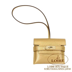 GX P[tFXeBo `[ h VF[uVL VpS[h HERMES Kelly Festival Charm DORE(Y9) Chevre Chamkila Champagne Gold