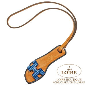 GX I im `[ u[yg[×i`Tu×N U[h×og[×@VEn^[ HERMES Oran Nano Charm BLEU PETROLE(70)/NATUREL SABLE(21)/NOIR(89) Lizard/Butler/Vache Hunter
