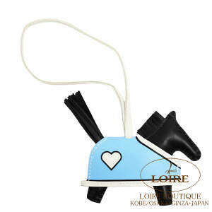 GX fI xIN[ PM `[ N×ZXe×N AjI×Rbg×XCtg HERMES RODEO ROBEO COEUR PM NOIR(89)/CELESTE(7N)/CRAIE(10) Agneau Milo Lambskin/Swift