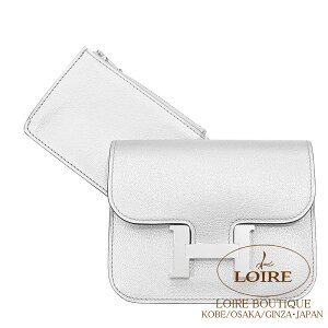 GXRX^X X AW VF[uVLVo[ HERMES Constance Slim ARGENT(05) Chevre Chamkila Silver