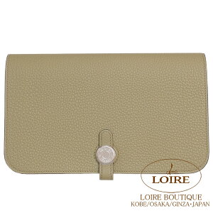 GX hS GM x[W}t@gS Vo[ HERMES Dogon GM BEIGE MARFA(8Q) Togo Silver