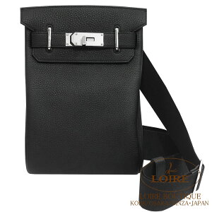 �G�����X �A�b�J�h PM �N�� �g�S �V���o�[���� HERMES Hac a Dos PM NOIR(89) Togo Silver