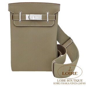 �G�����X �A�b�J�h PM �G�g�D�[�v �g�S �V���o�[���� HERMES Hac a Dos PM ETOUPE(18) Togo Silver
