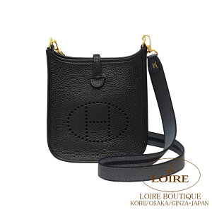 �G�����X �G������ �A�}�]�� �T���O���E�[���[ 2EN1 TPM �N��×�O���t�@�C�g×�N���N���}���X �S�[���h���� HERMES Evelyne Amazone TPM SANGLE WOOLY 2EN1 NOIR(89)/GRAPHITE(88)/NOIR(89)Clemence Gold