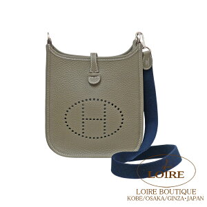 �G�����X �G������ �A�}�]�� TPM �G�g�D�[�v×�u���[�C���f�B�S �N���}���X �V���o�[���� HERMES Evelyne Amazone TPM ETOUPE(18)/BLEU INDIGO(76) Clemence Silver