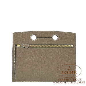 GX obN|Pbg |[` 25 GgD[v gS S[h HERMES BackPocket Pouch 25 Togo ETOUPE(18) Gold