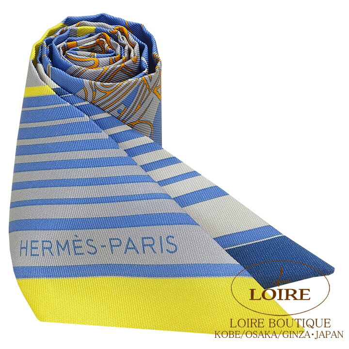 楽天市場】エルメス トゥイリー エクスリブリス ブルーモワイヤン  