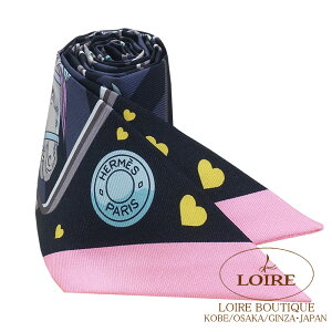 GX gDC[ GXEXg[[ N×[Y×O VN HERMES TWILLY HERMES STORY NOIR/ROSE/GRIS Silk