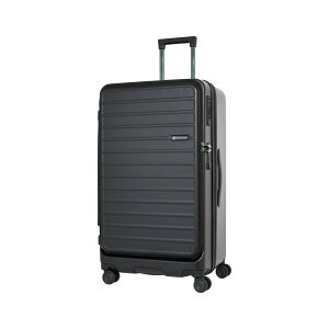 SKYNAVIGATOR スーツケース キャリーケース キャリーバッグ メンズ レディース シンプル おしゃれ Lサイズ フロントオープン 前開き 横開き 軽量 ストッパー 拡張 90L 99L 大型 大容量 スカイナビ