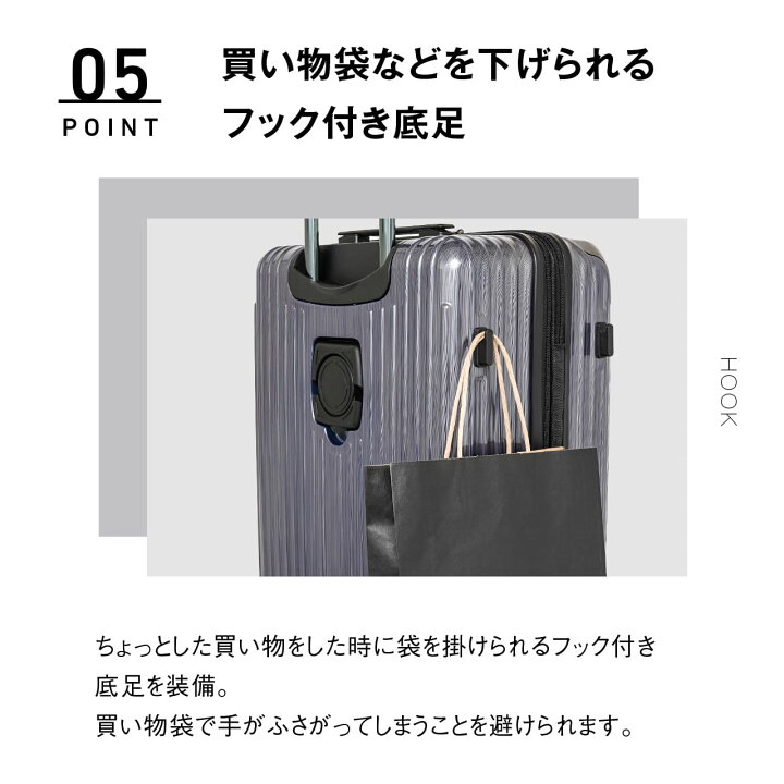 楽天市場】TRAVEL EARTH スーツケース キャリーケース 中型 Mサイズ 