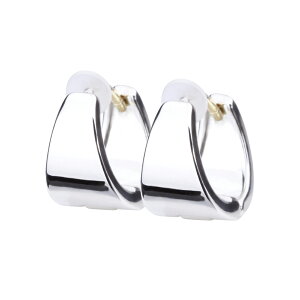 18金 ピアス 金属アレルギー対応 k18ポスト 日本製 キャッチレス フープ ワンタッチ フープピアス 小さい 小ぶり リングピアス 大人 おしゃれ シンプル ニッケルフリー シルバー ゴールド ピ