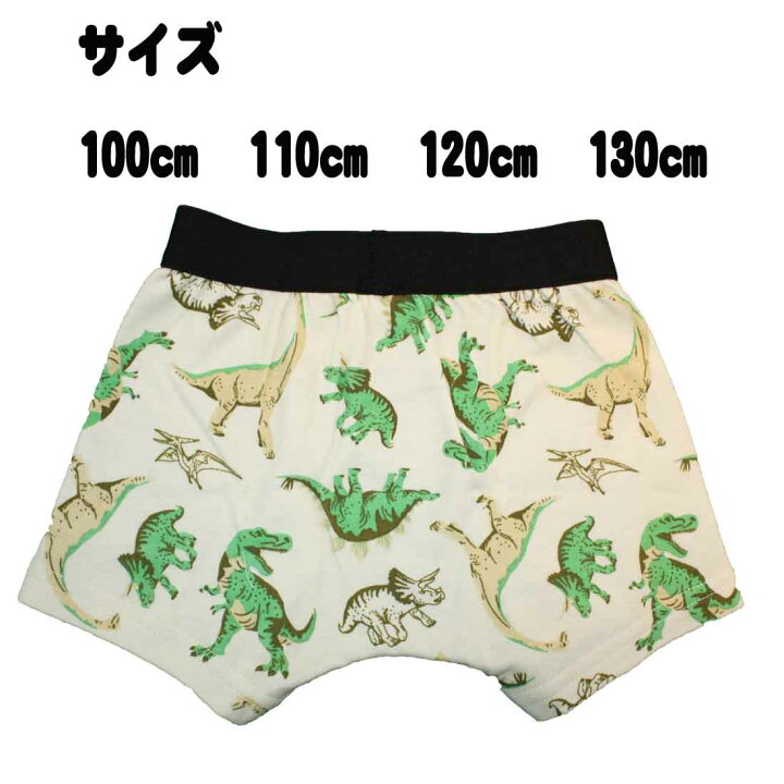 楽天市場】ボーイズボクサーパンツ 恐竜柄 キッズボクサーブリーフ  