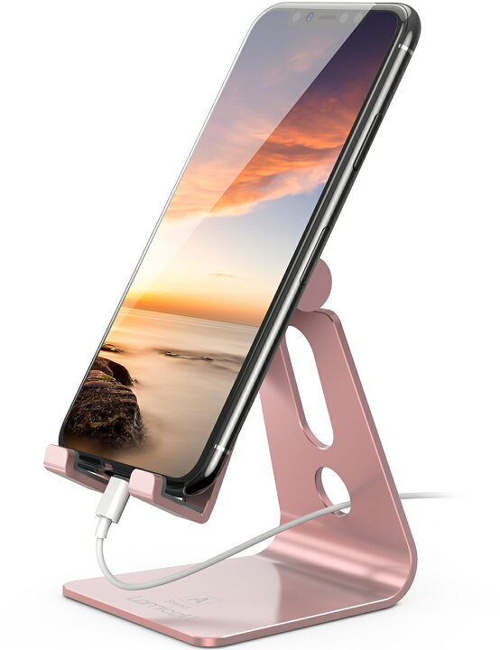 楽天市場 5 5限定10 Offクーポン Lomicall 卓上 スマホスタンド デスク スマートフォン 台 携帯 電話 立て けいたい 置き たてかけ アイフォン Iphone 13 12 Pro Max Xs Max X 8 Plus 7 全機種対応 アルミ製 角度調整可能 在宅 5色 ロミコール ダイレクト楽天市場店