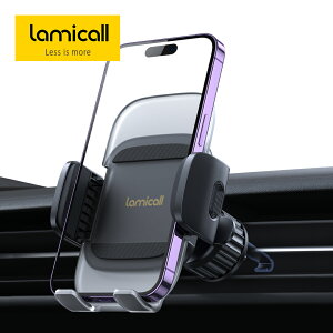 �y1�N�ۏ؁z360° �ԍڃX�}�z�z���_�[ �����o���� Lamicall �Ў葀�� ������ �A���~�t�b�N ��t�ȒP 360�x��] �N���b�v�� �G�A�R�� ���[�o�[ �����h�~ �X�}�[�g�t�H�� �A�C�t�H�� �A�C�z�� iPhone 