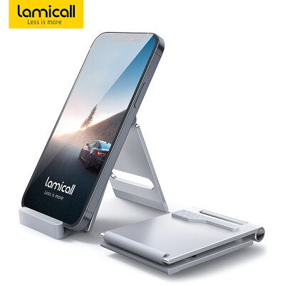 Lomicallロミコールスマホスタンドホルダー角度調整可能携帯電話卓上スタンド充電スタンド