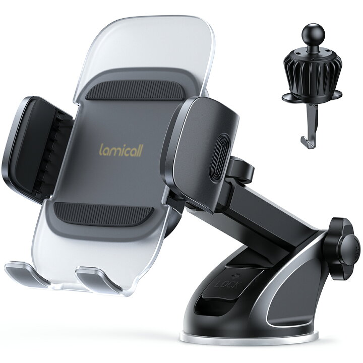 楽天市場】【SS期間限定30％OFF】Lamicall 公式 車載スマホホルダー 