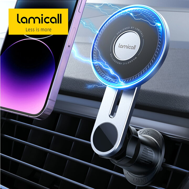 楽天市場】【5日限定10％OFFクーポン】Lamicall 公式 MagSafe対応 
