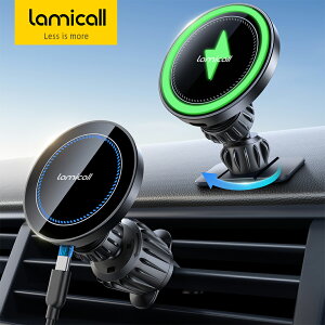 y1Nۏ؁zCX[d ԍڃX}zz_[ 2in1 MagSafeΉ Lamicall [d ԍڃz_[ _bV{[h o ^ y [d 360°] 15W } }OZ[t ~ GAR [