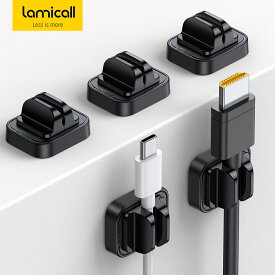【1年保証】ケーブルホルダー 5個セット ケーブルクリップ バネ式 可動式 コードクリップ クリップ 卓上 デスク 机 スマホ 配線 パソコン PC 壁 USB USB-C ケーブル収納 コード整理 固定 落下防止 両面テープ 粘着 すっきり 電源 充電ケーブル