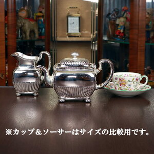 Tiffany(ティファニー)家庭用2点ティーセット tf-132【アンティーク】【アメリカ製】【シルバープレート】