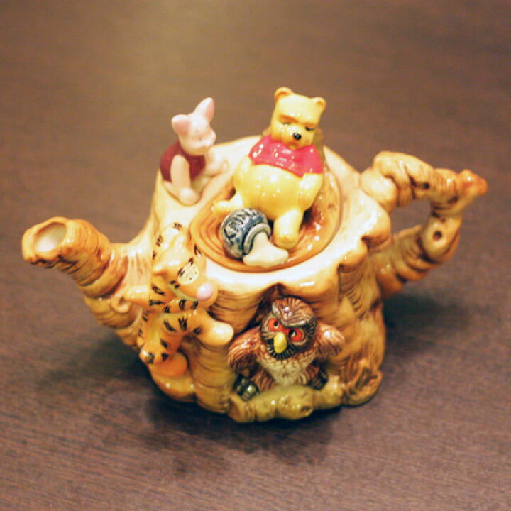 楽天市場】【中古】くまのプーさん限定ティーポット[ポール・カデュー 
