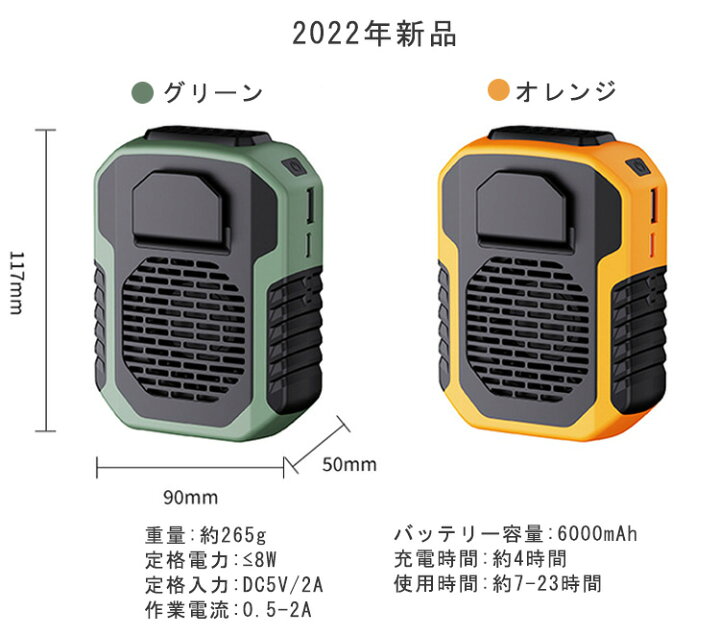 9600mah大容量 腰掛け扇風機 転の高速モーター アウトドア ミニ扇風機 モバイルバッテリー ライト機能付 三段階の風速調節 屋外作業 強い風力 強風 戸外腰掛け扇風機 携帯扇風機 業務用送風機 灯付き 腰ベルトファン 腰掛け 軽量 釣り 静音 非常時 首掛け 直営限定
