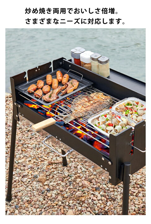 楽天市場】バーベキューコンロ バーベキューグリル 卓上 ドラム缶 BBQ