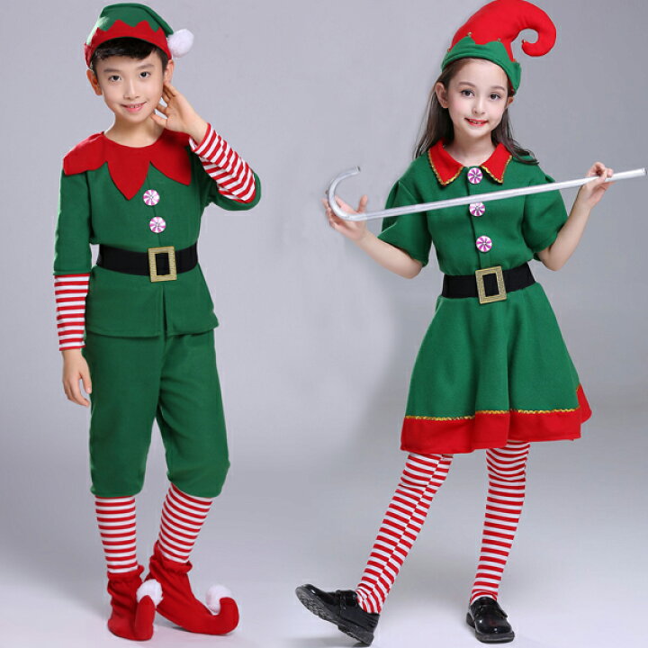 楽天市場 サンタコスプレ クリスマス コスプレ衣装 ティンカーベル 男の子 女の子 エルフ 妖精 子供服 クリスマス コスチューム 上下セット キッズ服 ジュニア服 ダンス衣装 幼稚園 演出服 仮装 変装 パーティー クリスマスプレゼント Modanic