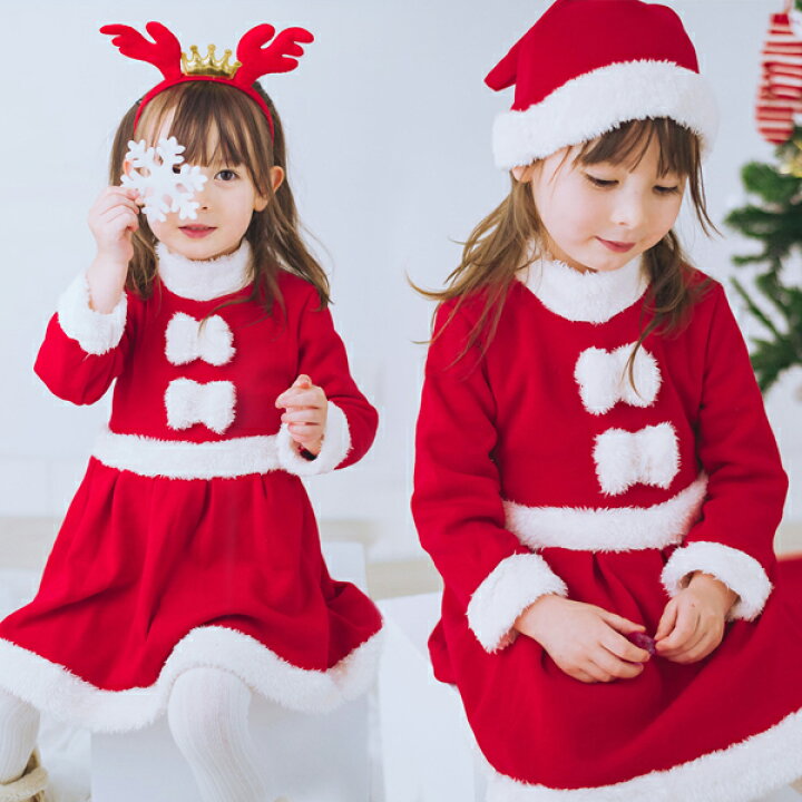 楽天市場 サンタ服 女の子 キッズ サンタコスプレ サンタクロース クリスマス衣装 3点セット ワンピース フード付き トナカイ コスチューム 仮装 演出服 子供服 サンタ衣装 コスプレ パーティー クリスマスプレゼント 女の子 クリスマス Modanic