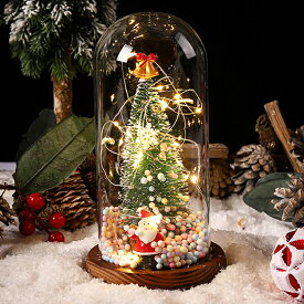 一部短納期 クリスマスツリー 卓上 21.5cm ミニツリー クリスマス飾り LEDイルミネーション オーナメント おしゃれ キラキラ 雰囲気満々 暖かい 置物 簡単な組立品 飾り 部屋 商店 おもちゃ プレゼント 送料無料