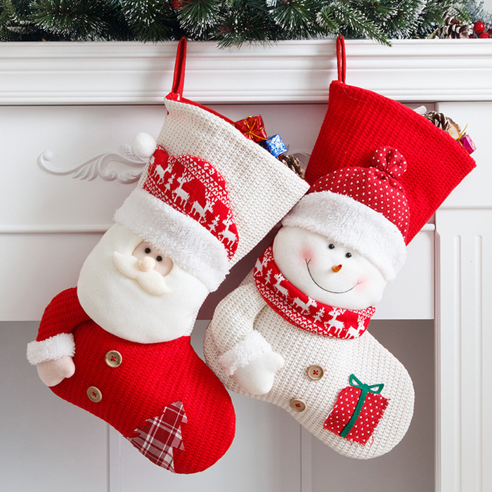 楽天市場】クリスマス 靴下 サンタ 大きい オーナメント 飾り