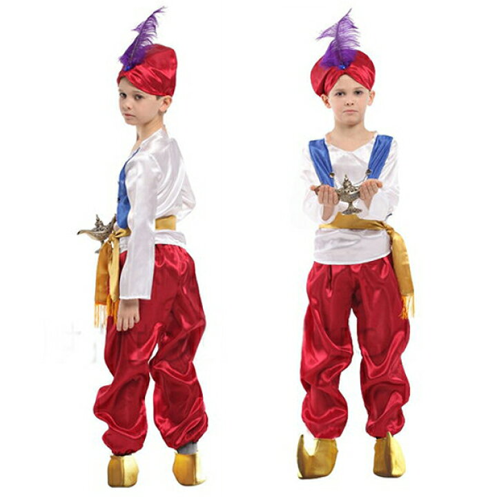 楽天市場 ハロウィン アラジン コスプレ 衣装 アラジンと魔法のランプ コスプレ衣装 コスチューム 家族コスプレ 子供 王子様halloween ハロウィン衣装 仮装 お化け 変装 イベントキッズ用 Modanic