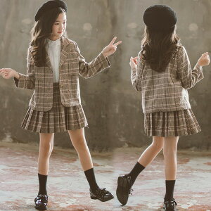 【10日限定5％OFFクーポン】子供スーツ 女の子 卒園式 キッズ セットアップ 子供服 2点 上下 入学式 入園式 フ
